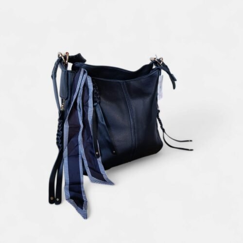 Cartera Bolso Chenson Cuero Pu Negra
