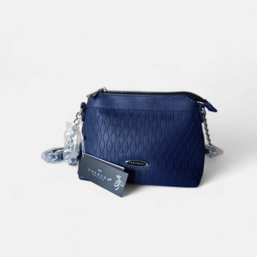 Cartera Mini Bag Chenson Cuero Pu Azul