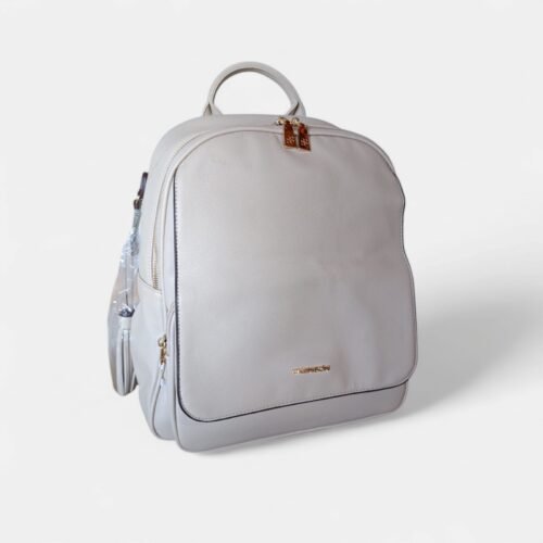 Mochila Chenson Amplia Cuero Pu Beige